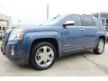 2011 Steel Blue Metallic GMC Terrain SLT  photo #2