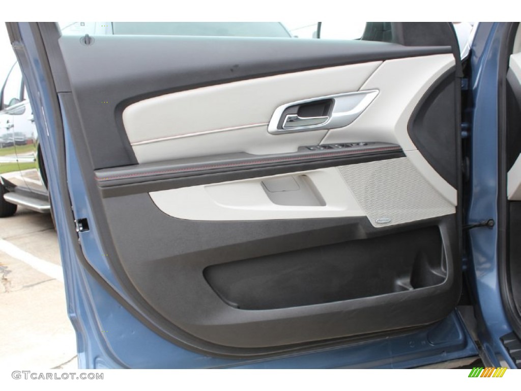 2011 GMC Terrain SLT Light Titanium Door Panel Photo #80916589