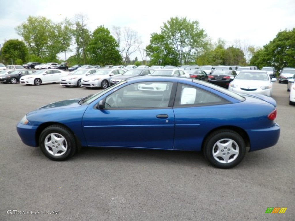 2005 Cavalier Coupe - Arrival Blue Metallic / Graphite Gray photo #4