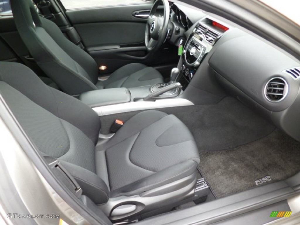Black Interior 2009 Mazda RX-8 Touring Photo #80917167