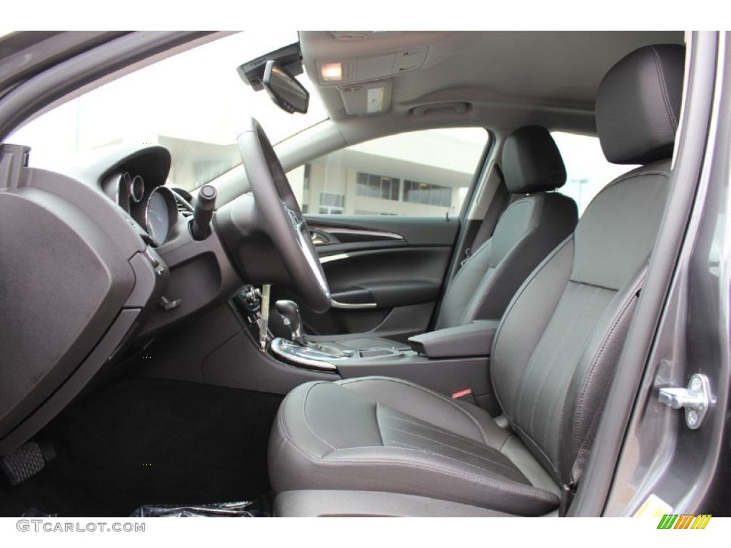 Ebony Interior 2011 Buick Regal CXL Photo #80917503