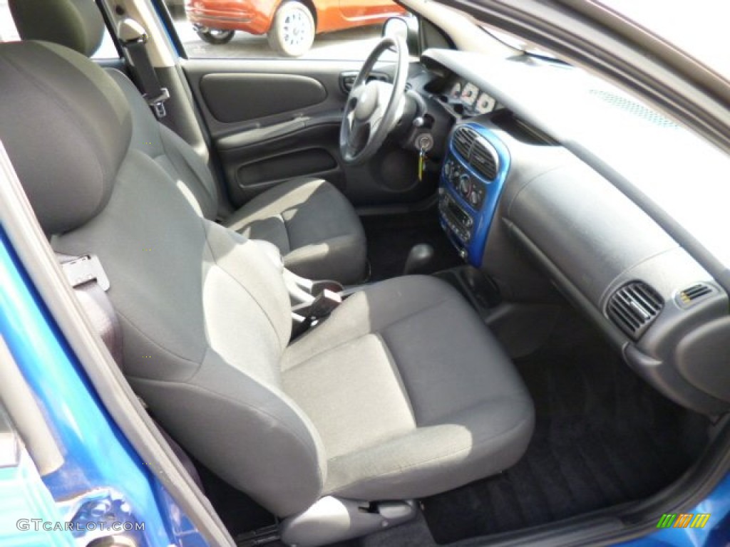Dark Slate Gray Interior 2004 Dodge Neon SXT Photo #80918055