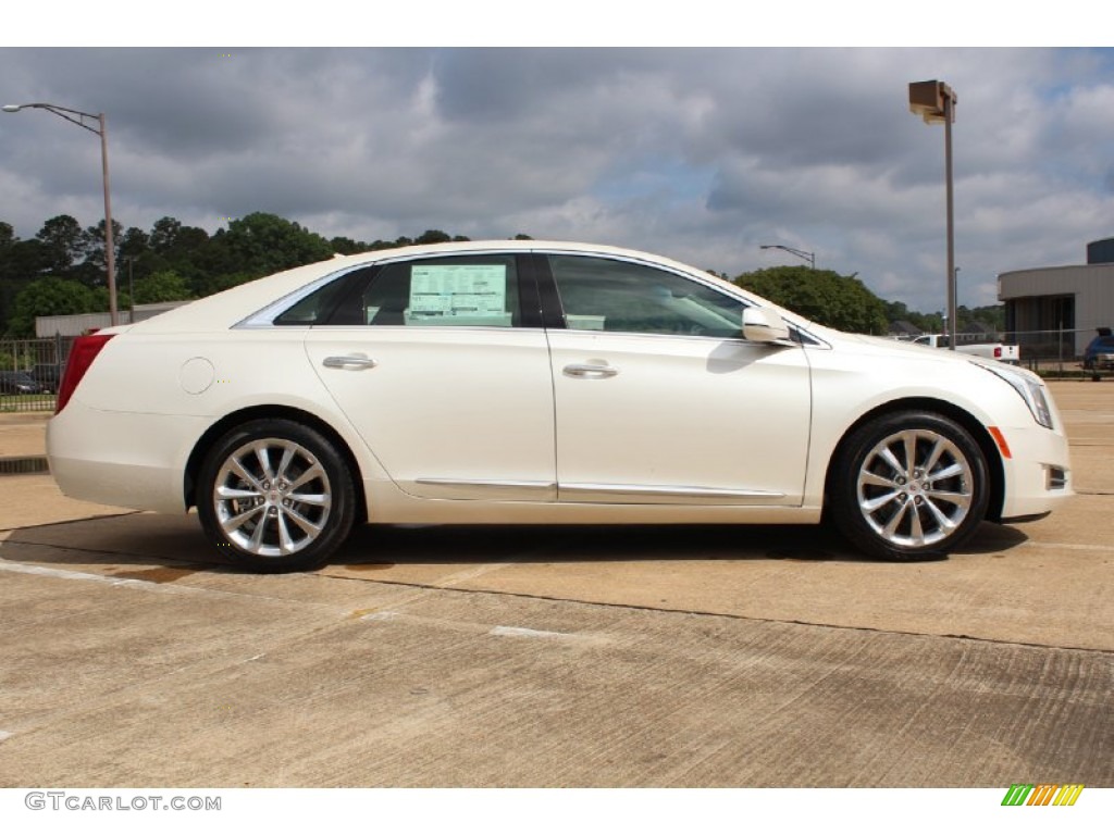 White Diamond Tricoat 2013 Cadillac XTS Premium FWD Exterior Photo #80918112