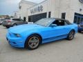 Grabber Blue - Mustang V6 Premium Convertible Photo No. 1