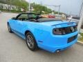 2013 Grabber Blue Ford Mustang V6 Premium Convertible  photo #4
