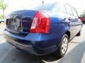 2011 Dark Sapphire Blue Hyundai Accent GLS 4 Door  photo #3