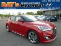 2013 Boston Red Hyundai Veloster Turbo  photo #1