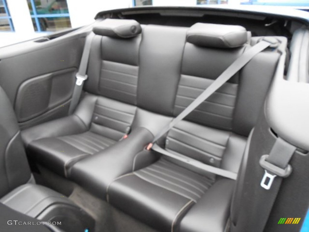 2013 Mustang V6 Premium Convertible - Grabber Blue / Charcoal Black photo #10