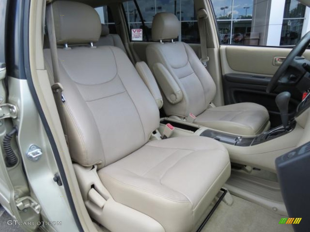 2003 Toyota Highlander I4 Front Seat Photo #80918448