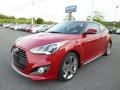 2013 Boston Red Hyundai Veloster Turbo  photo #3