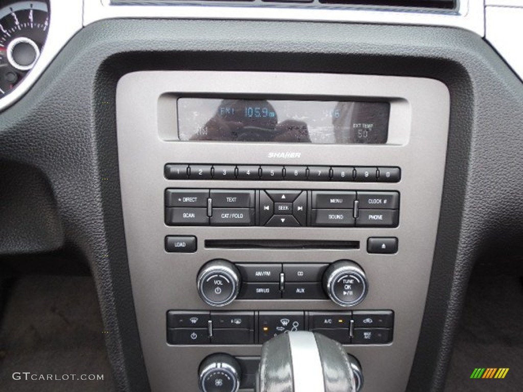 2013 Ford Mustang V6 Premium Convertible Controls Photo #80918475