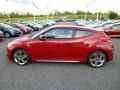 2013 Boston Red Hyundai Veloster Turbo  photo #4