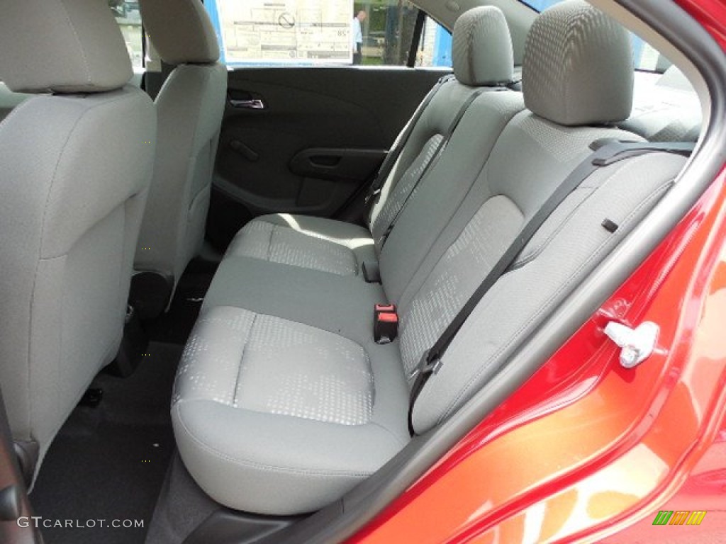 2013 Chevrolet Sonic LS Sedan Rear Seat Photo #80918535