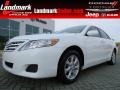 2011 Super White Toyota Camry LE V6  photo #1