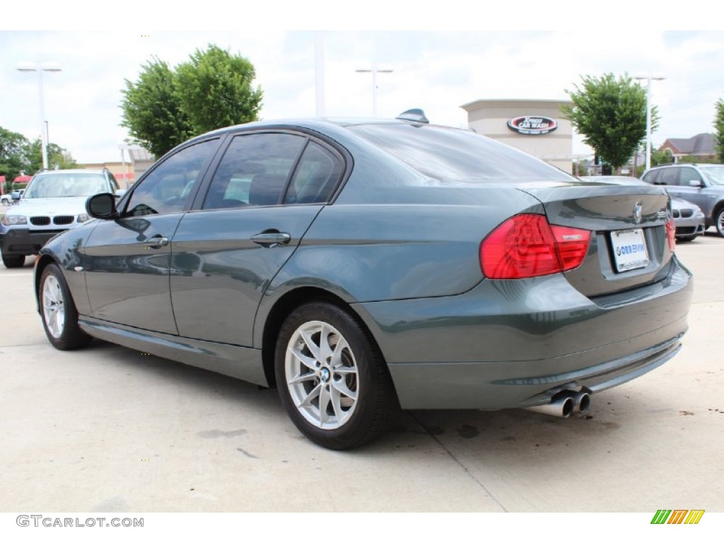 2010 3 Series 328i Sedan - Tasman Green Metallic / Oyster/Black Dakota Leather photo #3