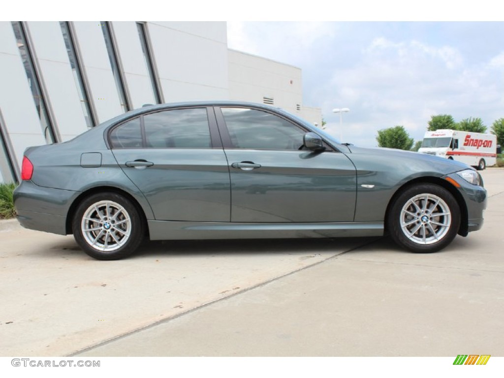 2010 3 Series 328i Sedan - Tasman Green Metallic / Oyster/Black Dakota Leather photo #6