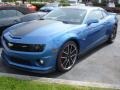 2013 Kinetic Blue Metallic Chevrolet Camaro SS Hot Wheels Special Edition Coupe #80894806