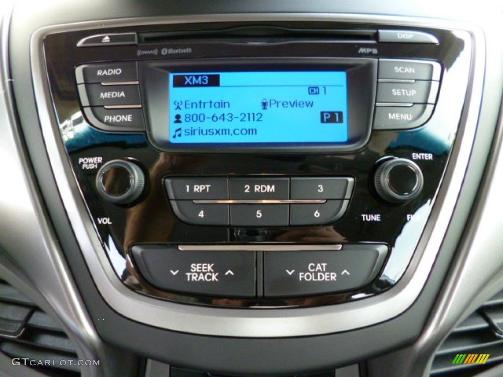 2013 Elantra GLS - Shimmering Air Silver / Gray photo #19