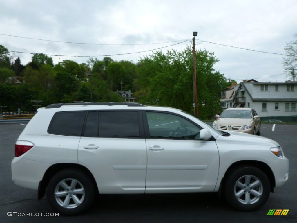 2010 Highlander SE 4WD - Blizzard White Pearl / Sand Beige photo #10