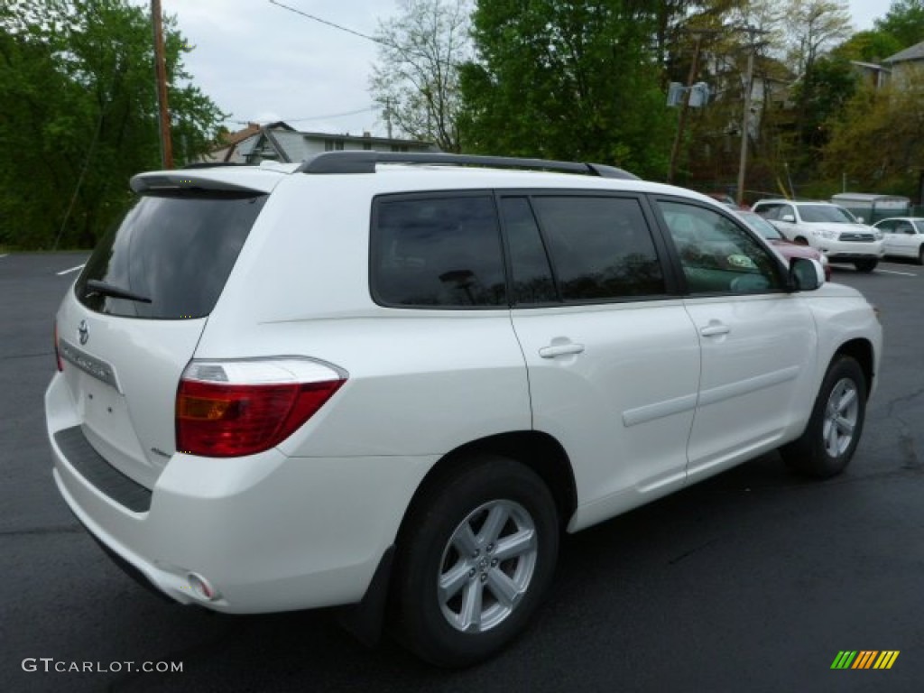 2010 Highlander SE 4WD - Blizzard White Pearl / Sand Beige photo #11