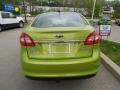 Lime Squeeze Metallic - Fiesta SEL Sedan Photo No. 4