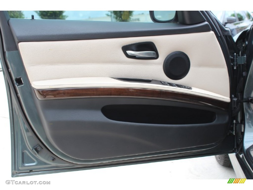 2010 3 Series 328i Sedan - Tasman Green Metallic / Oyster/Black Dakota Leather photo #14