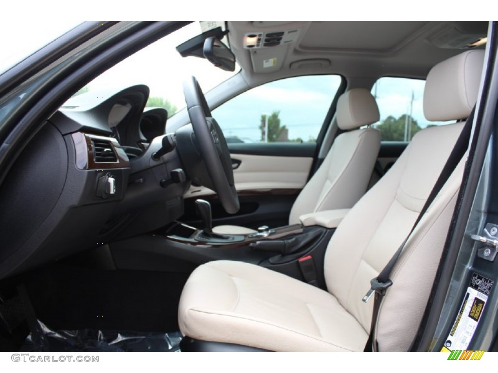 2010 3 Series 328i Sedan - Tasman Green Metallic / Oyster/Black Dakota Leather photo #15