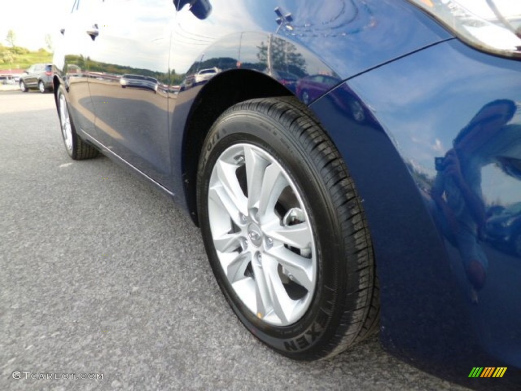 2013 Elantra GT - Atlantic Blue / Black photo #9