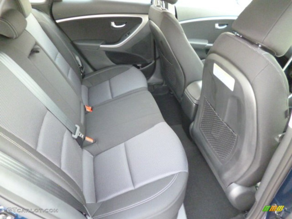 2013 Elantra GT - Atlantic Blue / Black photo #12
