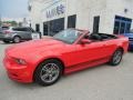 2013 Race Red Ford Mustang V6 Premium Convertible  photo #2