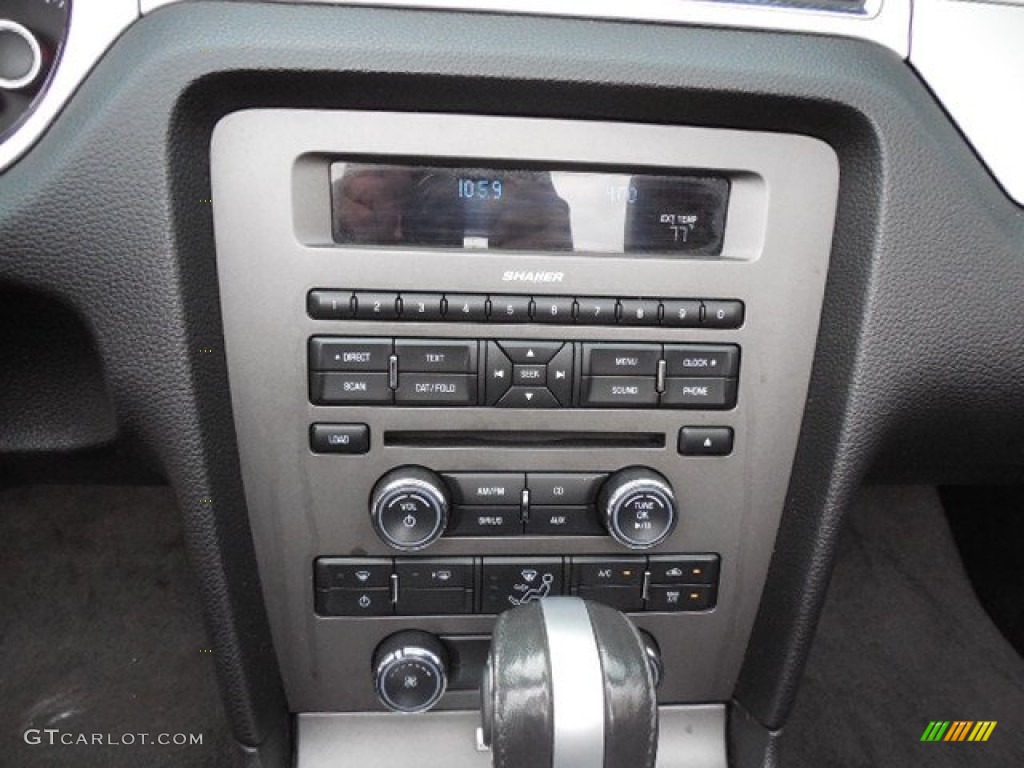 2013 Ford Mustang V6 Premium Convertible Controls Photo #80919902