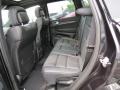 2014 Jeep Grand Cherokee Summit Morocco Black Natura Leather Interior Rear Seat Photo