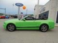 2013 Gotta Have It Green Ford Mustang V6 Premium Convertible  photo #3