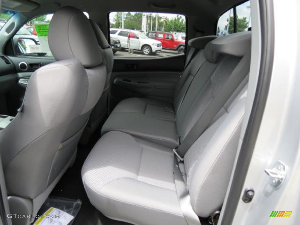 2013 Toyota Tacoma V6 TRD Double Cab 4x4 Rear Seat Photo #80921144