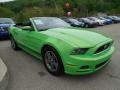 2013 Gotta Have It Green Ford Mustang V6 Premium Convertible  photo #6
