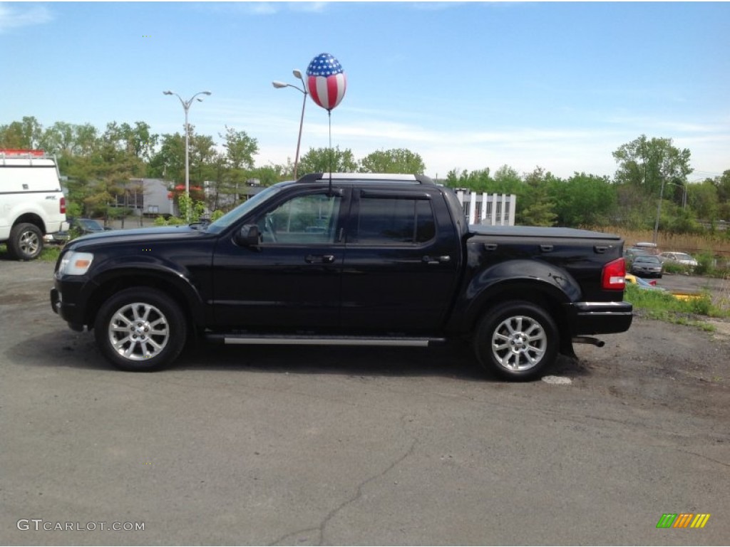 Black 2007 Ford Explorer Sport Trac Limited 4x4 Exterior Photo #80921448