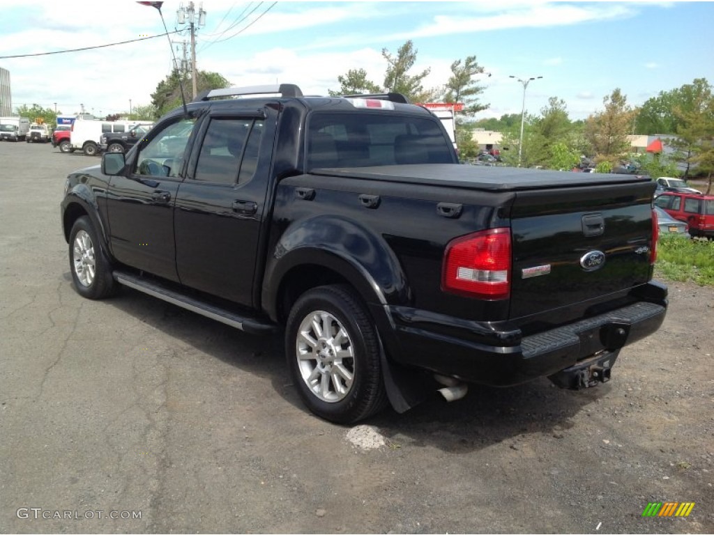 Black 2007 Ford Explorer Sport Trac Limited 4x4 Exterior Photo #80921469