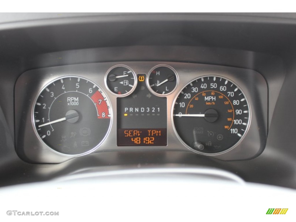 2008 Hummer H3 Standard H3 Model Gauges Photo #80921695