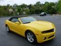 Rally Yellow - Camaro LT Convertible Photo No. 1
