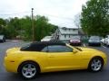 Rally Yellow - Camaro LT Convertible Photo No. 10