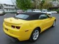 Rally Yellow - Camaro LT Convertible Photo No. 11