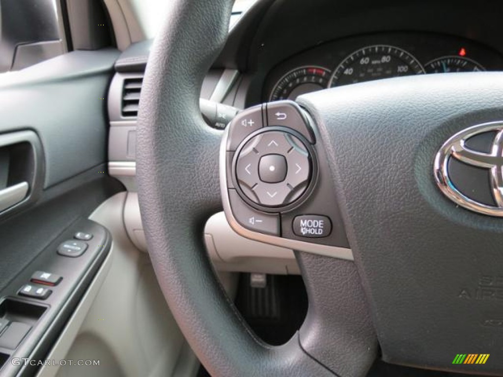 2013 Camry LE - Classic Silver Metallic / Ash photo #14