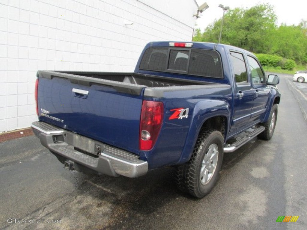 2009 Colorado LT Crew Cab 4x4 - Deep Navy Blue / Ebony photo #10