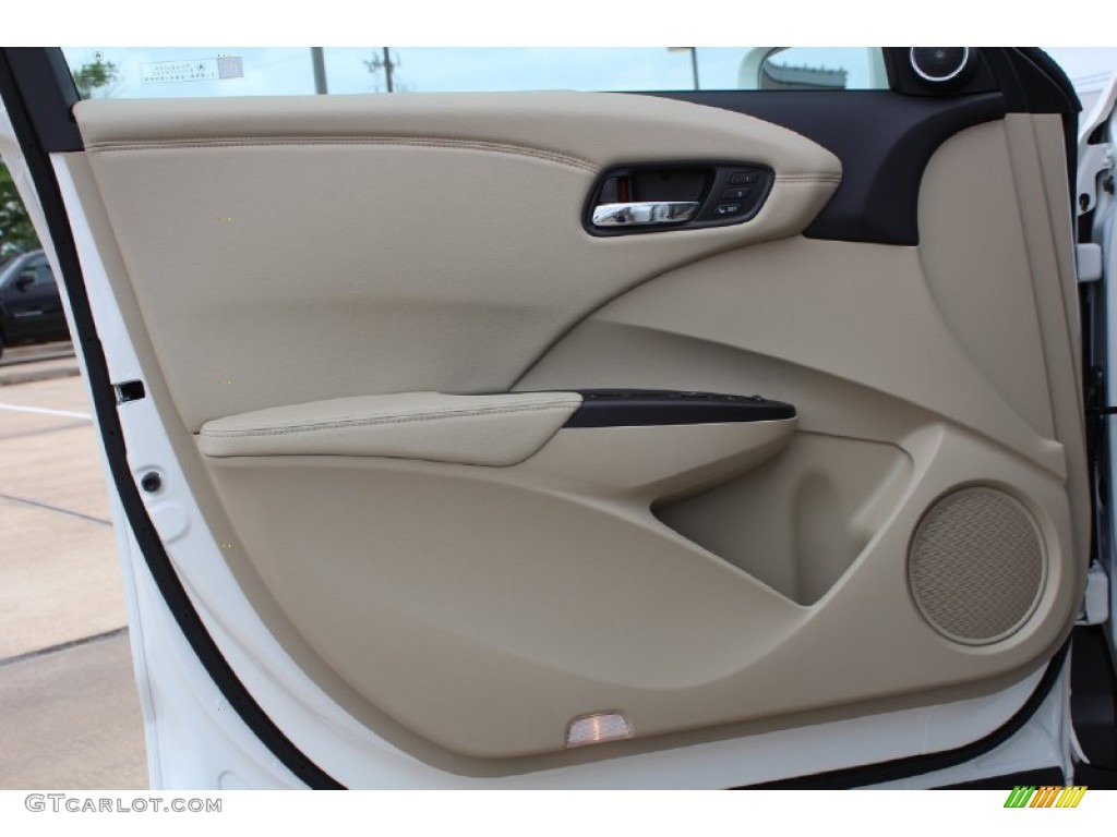 2014 Acura RDX Standard RDX Model Parchment Door Panel Photo #80924377