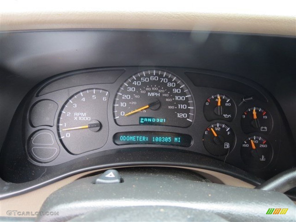 2005 Chevrolet Suburban 1500 LT Gauges Photo #80925377