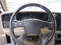 2005 Chevrolet Suburban Tan/Neutral Interior Steering Wheel Photo