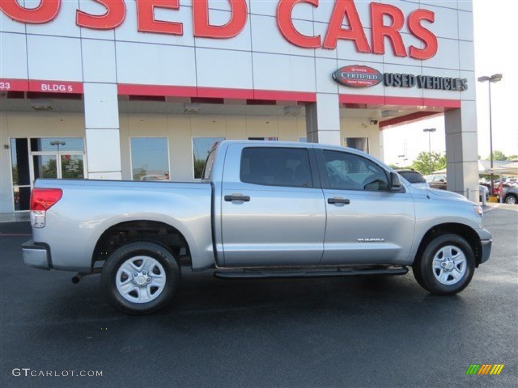 2011 Tundra CrewMax - Silver Sky Metallic / Graphite Gray photo #8