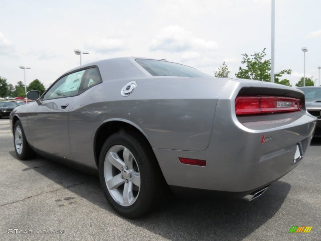 2013 Challenger SXT - Billet Silver Metallic / Dark Slate Gray photo #2