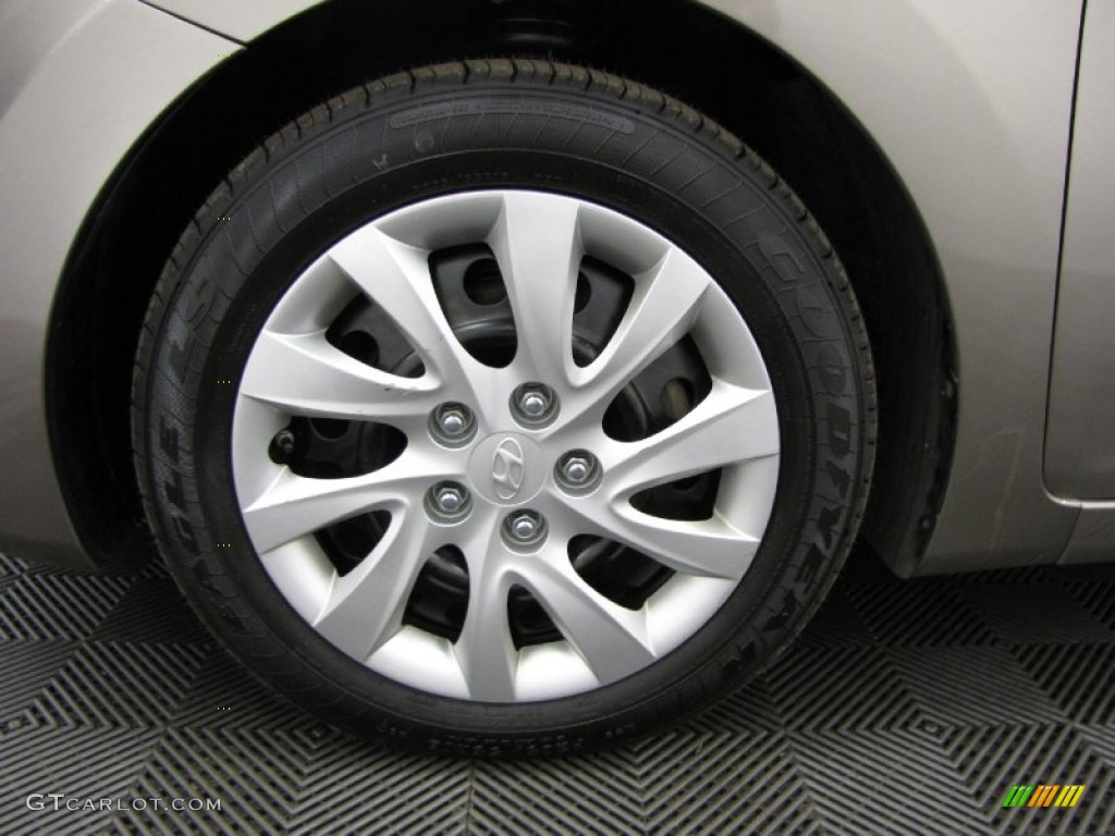 2012 Elantra GLS - Desert Bronze / Beige photo #20