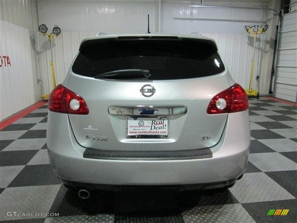 2011 Rogue S - Silver Ice Metallic / Black photo #6